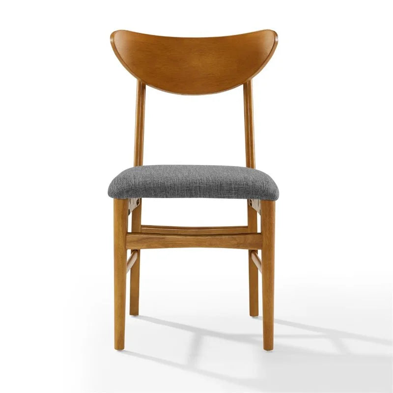 Mid-Century Wood Dining Chairs (Set of 2) K692
