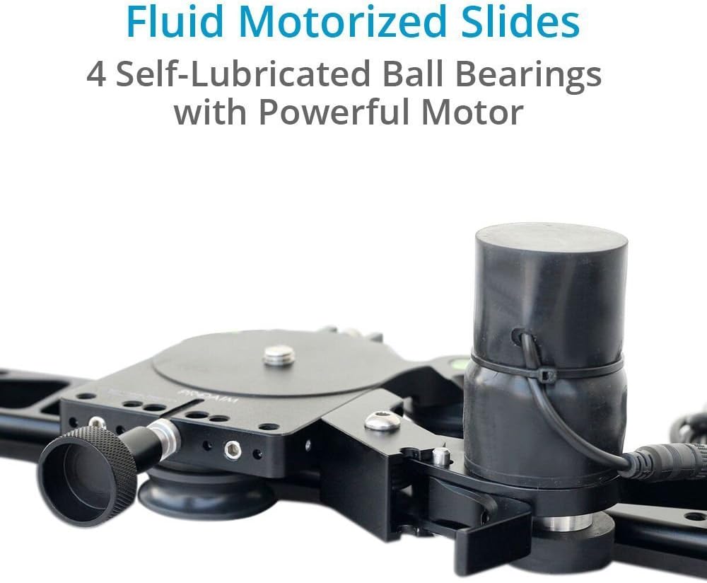 Motorized Curved Camera Sliding Track System with Remote Control G202