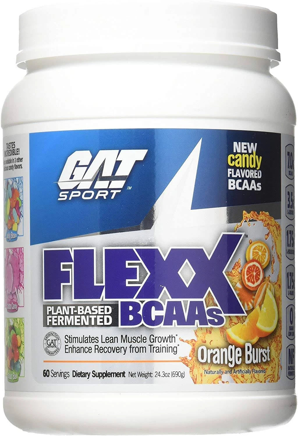 Orange Burst BCAAs - 60 Servings J70162