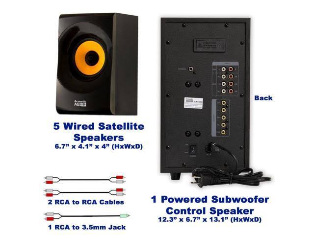 5.1 Bluetooth Speaker System C73137