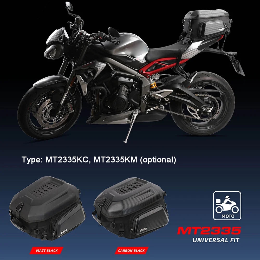 Expandable Motorcycle Rearseat Bag 23-35L D974