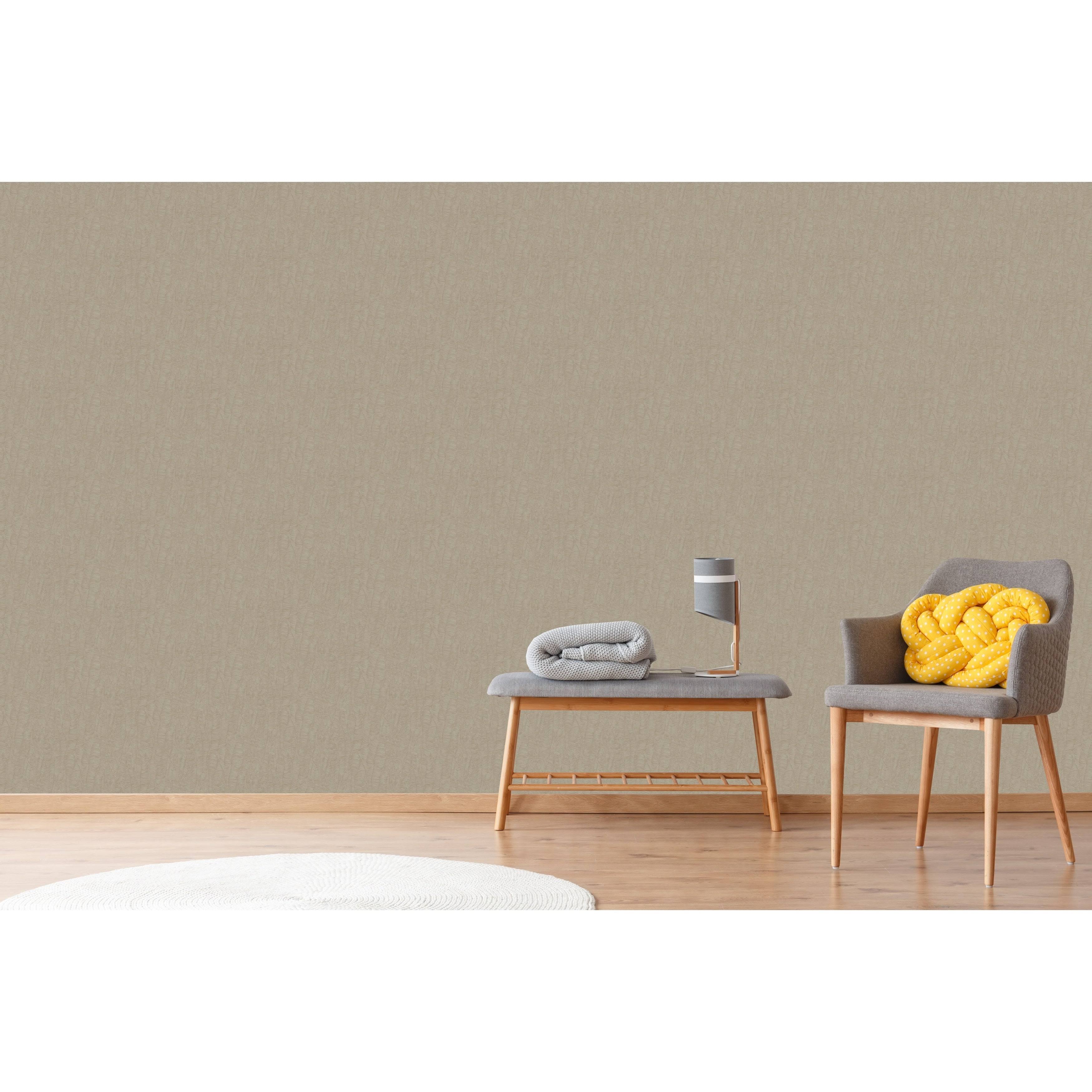 Taupe Wallpaper Y422575