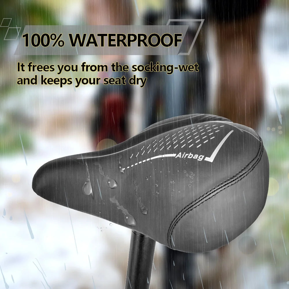 Oversized Waterproof Bicycle Seat K77158
