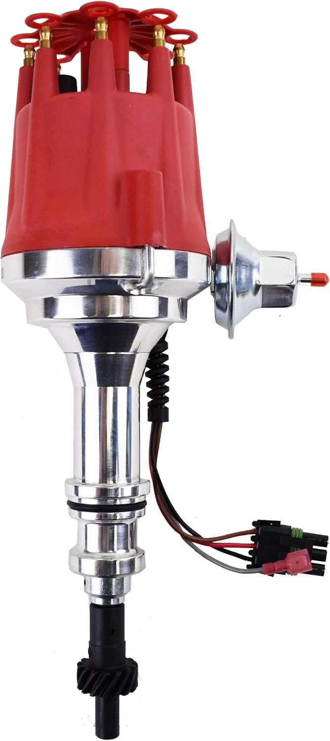 Black Cap Distributor for Ford 351W Windsor V8 Engine X1402