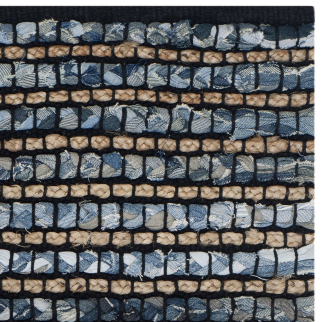 Blue Area Rug 2-ft 3-in x 4-ft I1372
