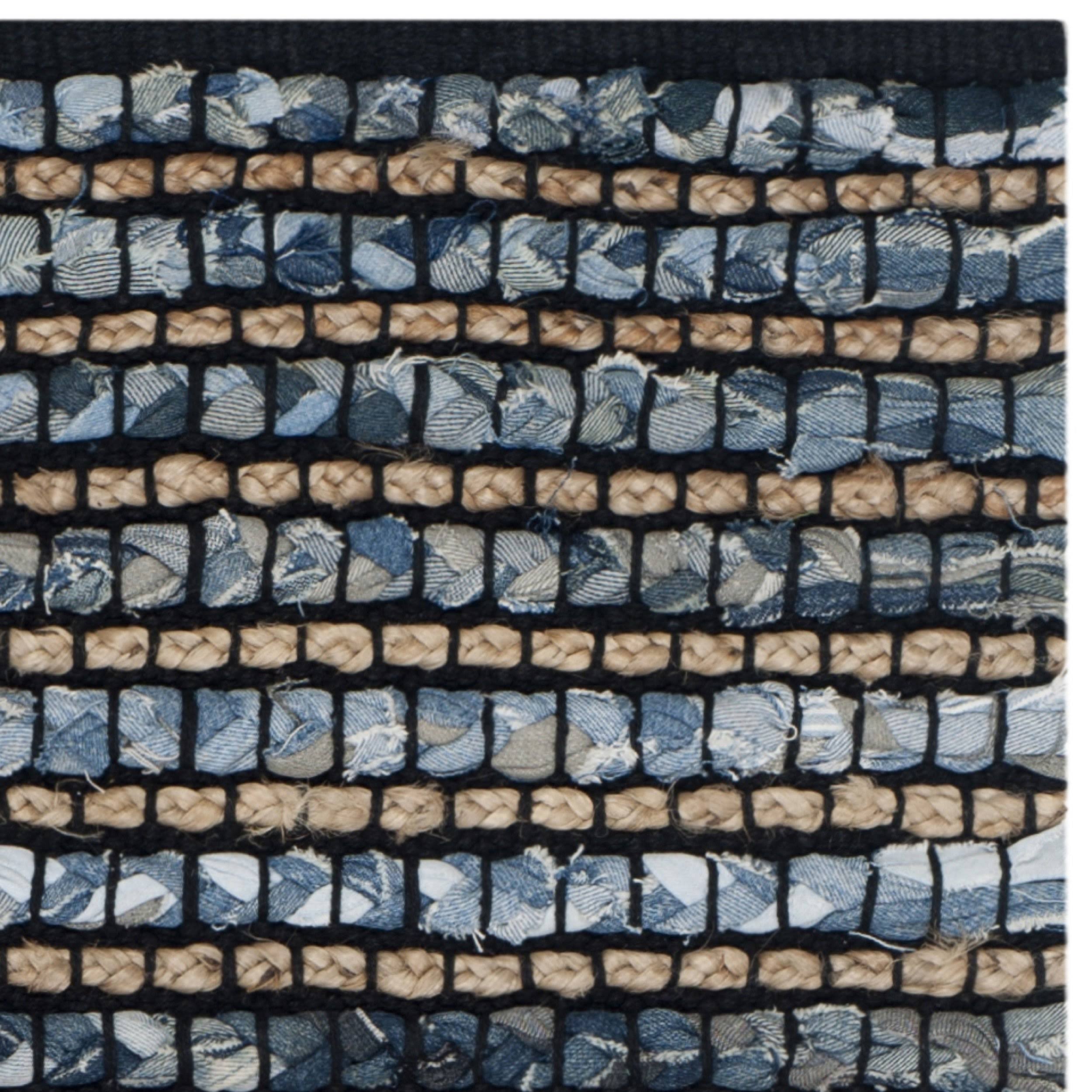 Blue Area Rug 2-ft 3-in x 4-ft I1372