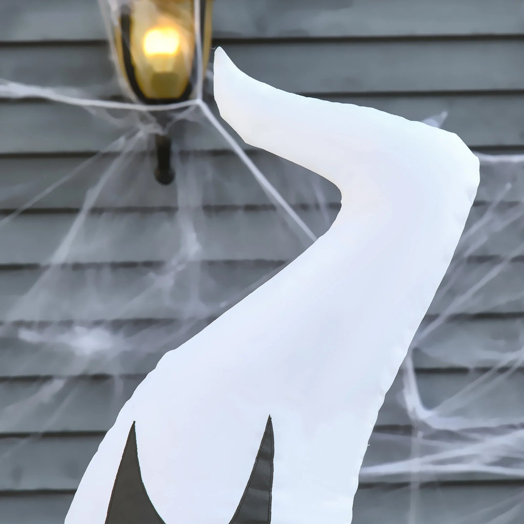Halloween Inflatables Ghost with Pumpkin LED Yard Decor Z265
