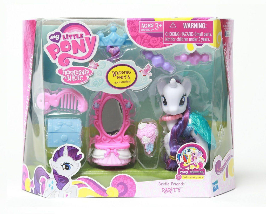 My Little Pony Rarity Unicorn Pony Bridle Friends Set H163100