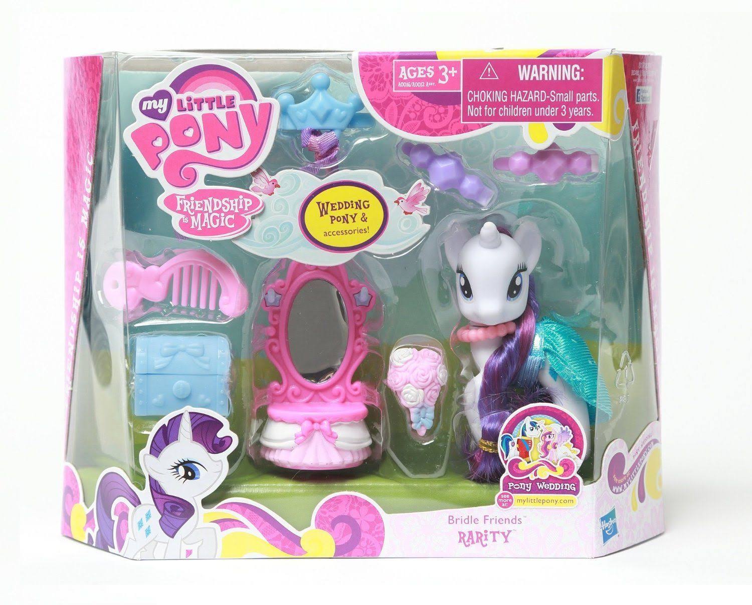 My Little Pony Rarity Unicorn Pony Bridle Friends Set H163100