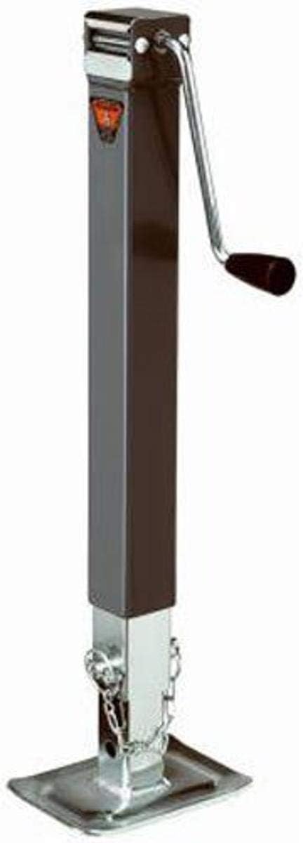 Gray Square Trailer Jack I696