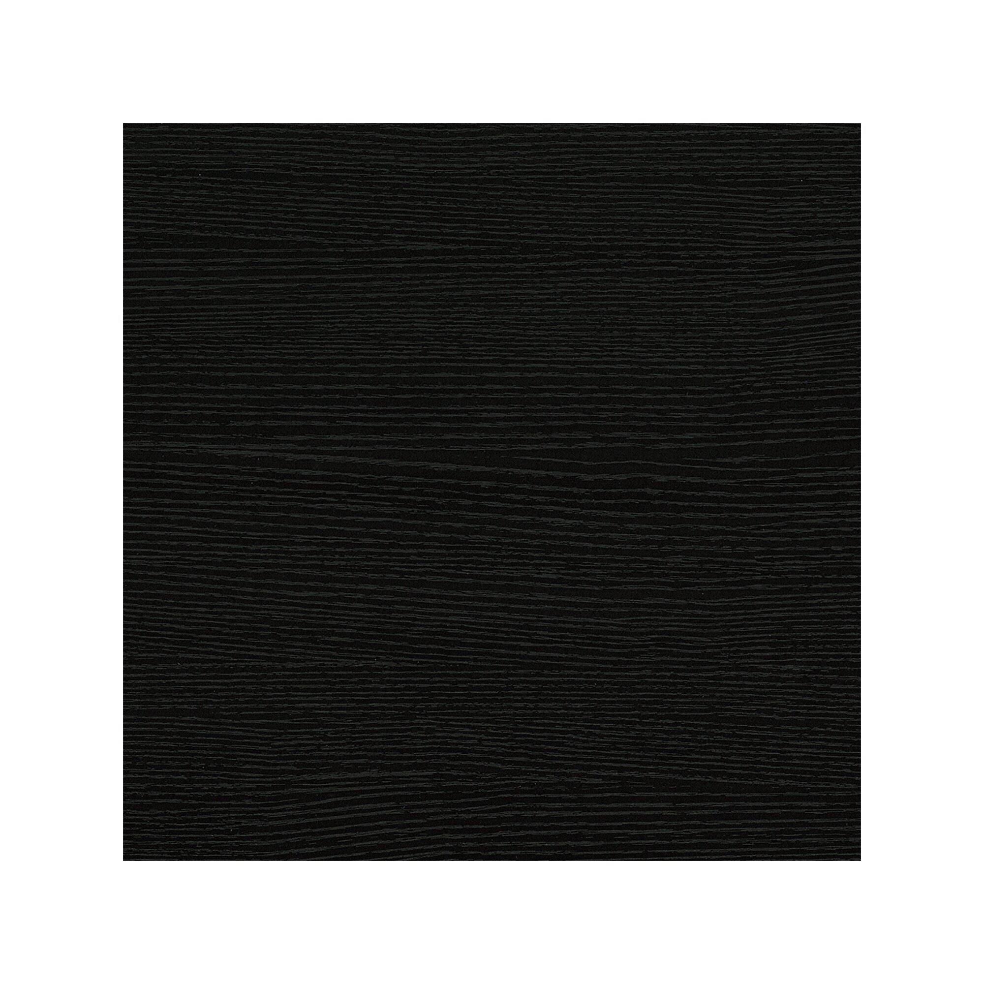 Black Suede Writing Desk with Cabinet and Bookcase O2650