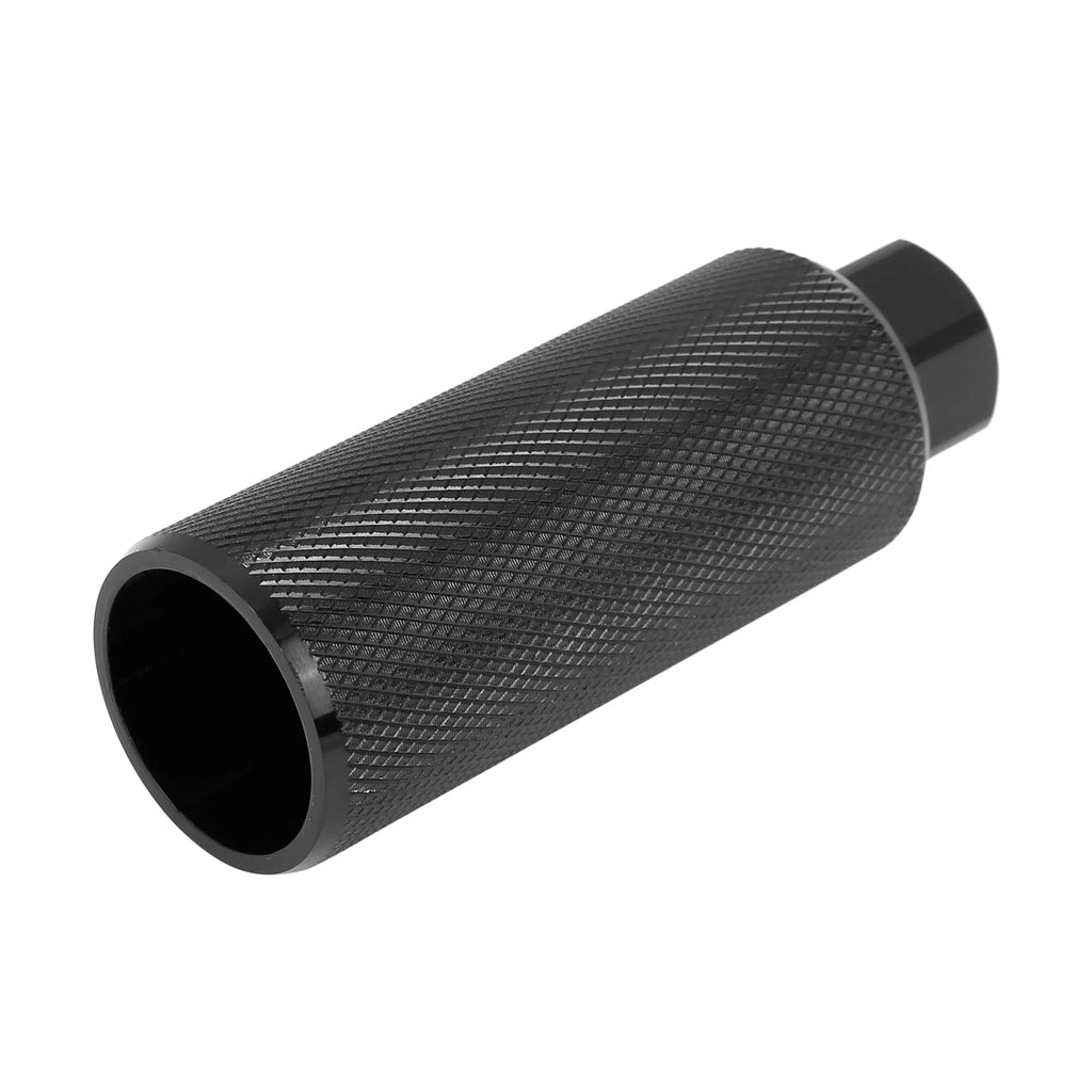 Black Aluminum Alloy Rear Foot Pegs Footrests for Bicycle Fit 3/8 Inch R397
