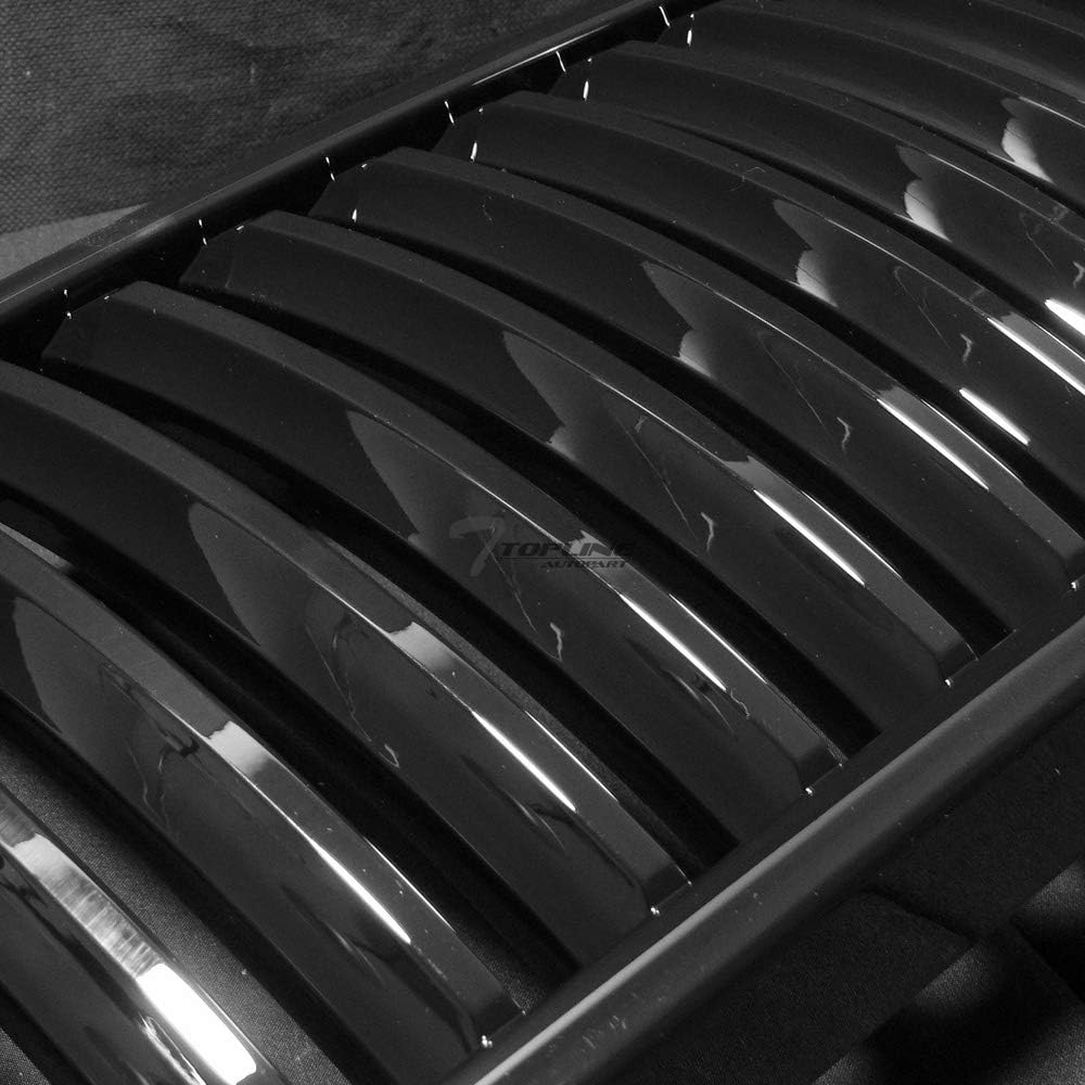 Glossy Black Vertical Front Grille F613