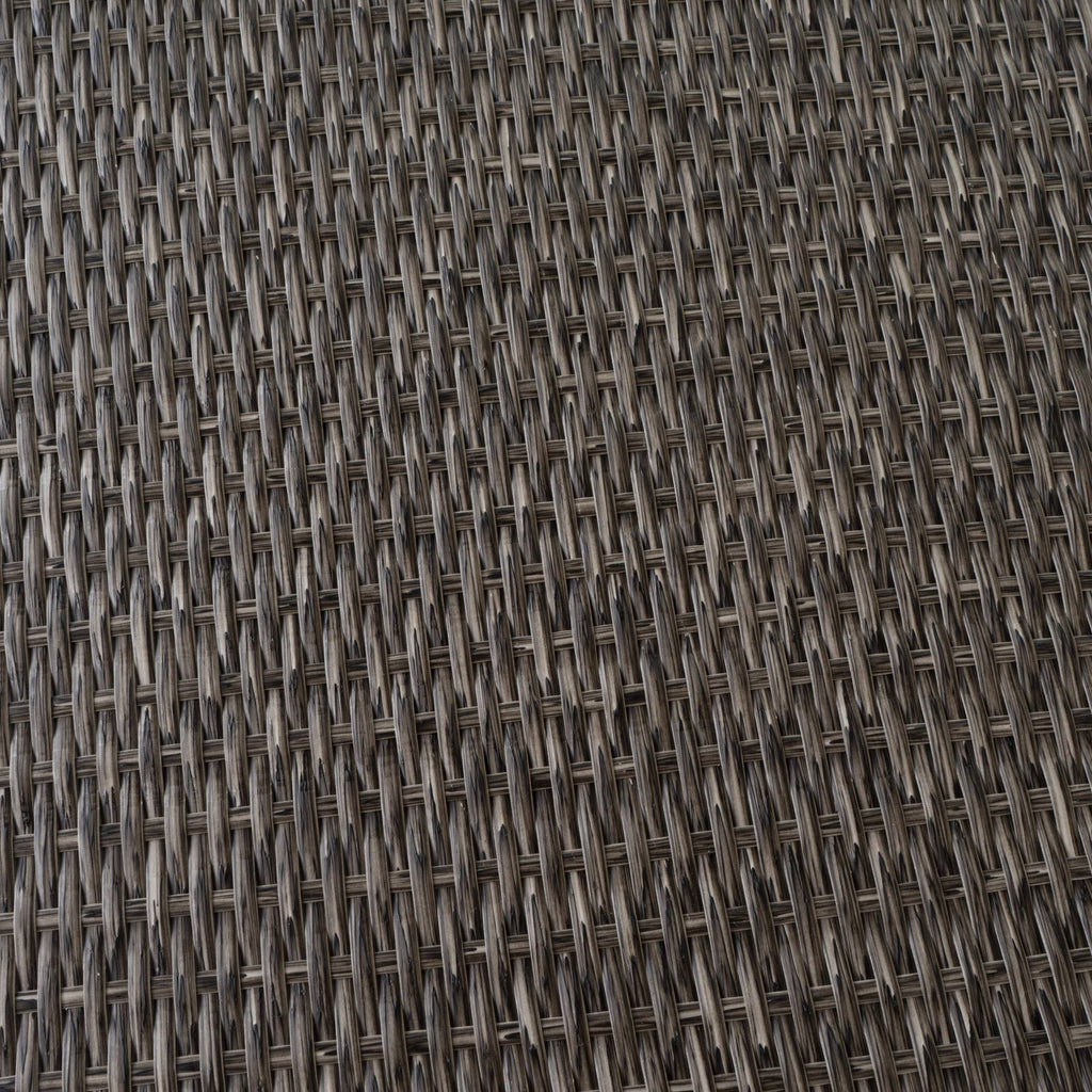 Square Wicker Bar Table Mixed Black J3495