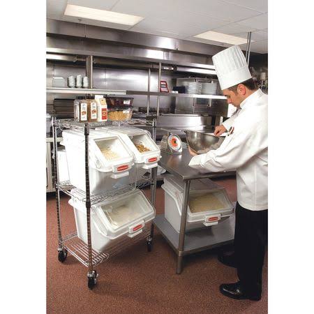 White ProSave Shelf Ingredient Bin P560