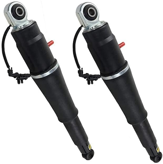 Pair Rear Shock Absorbers Struts with Upper Mount Assembly M969804