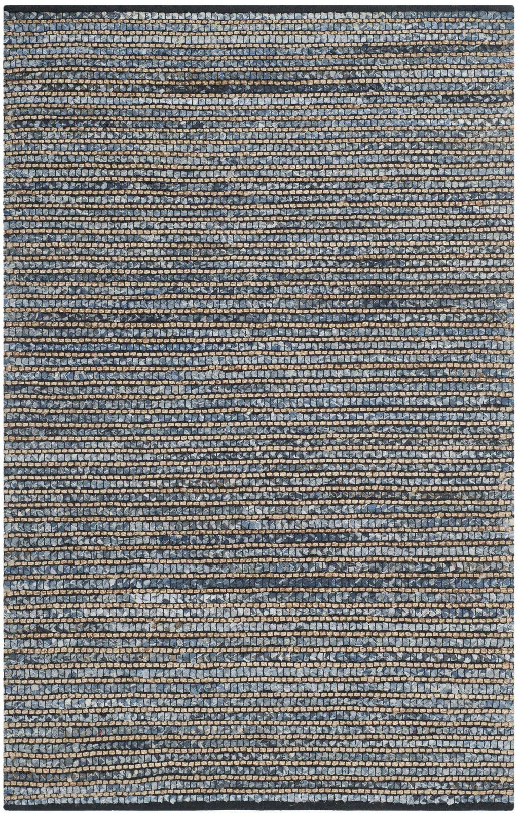 Blue Area Rug 2-ft 3-in x 4-ft I1372