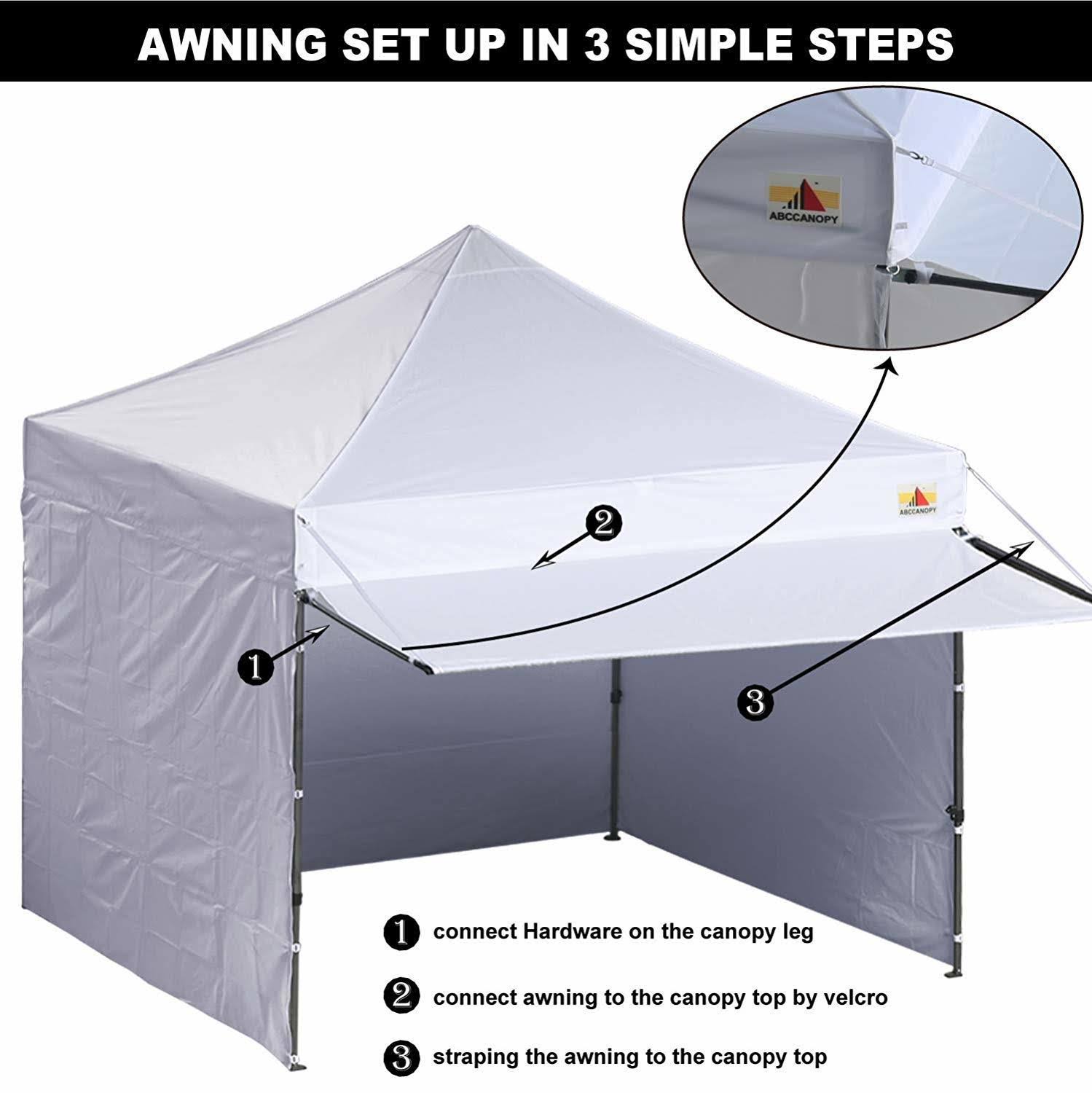 10 x 10 Pop-Up Portable Canopy Tent N9785