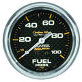 Carbon Fiber Mechanical Fuel Pressure Gauge O11263