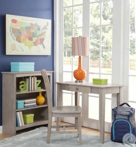 Taupe Gray Shaker Bookcase W678585