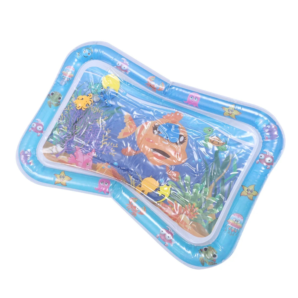 Blue Inflatable Crawling Cushion Water Play Mat V495321