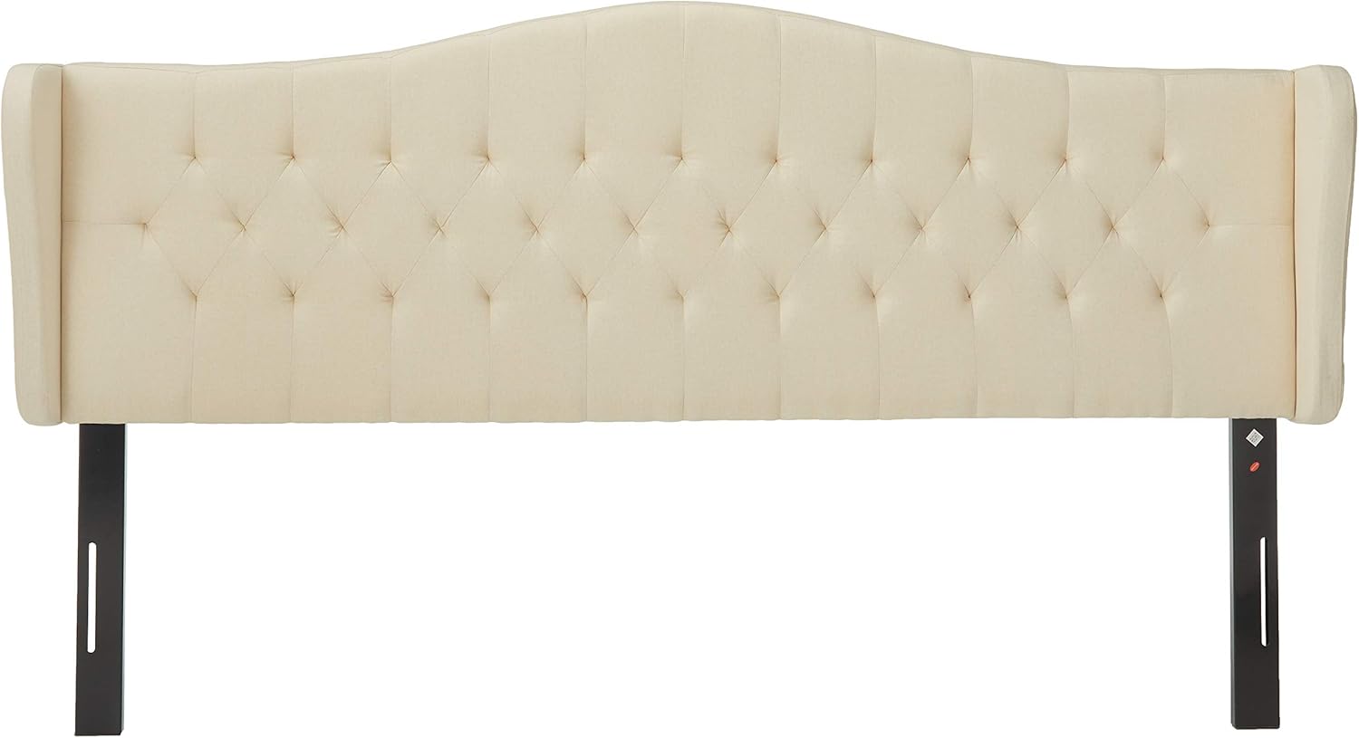 Beige Adjustable Fabric Headboard P66429