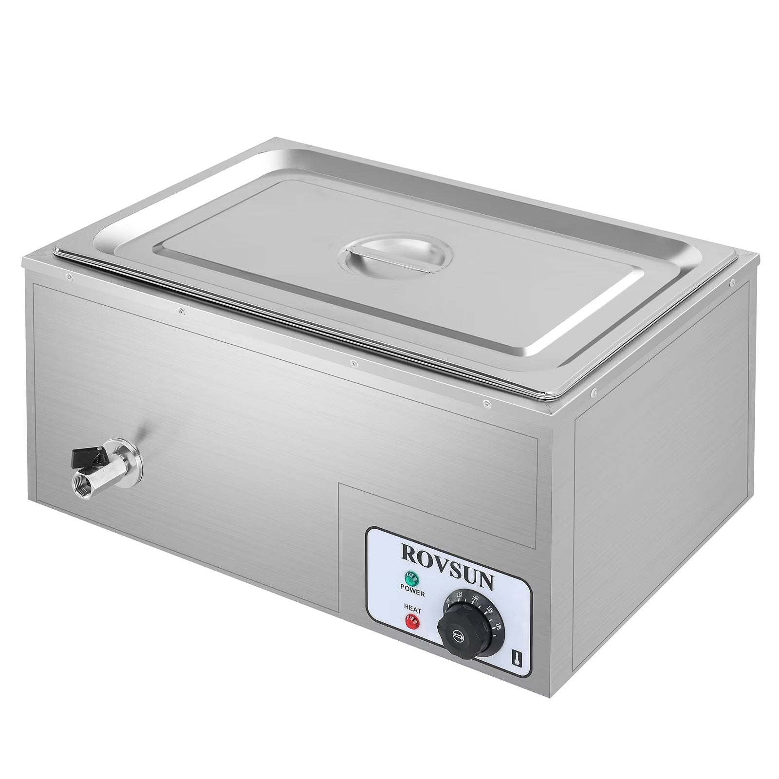 21QT Stainless Steel Commercial Food Warmer O764223