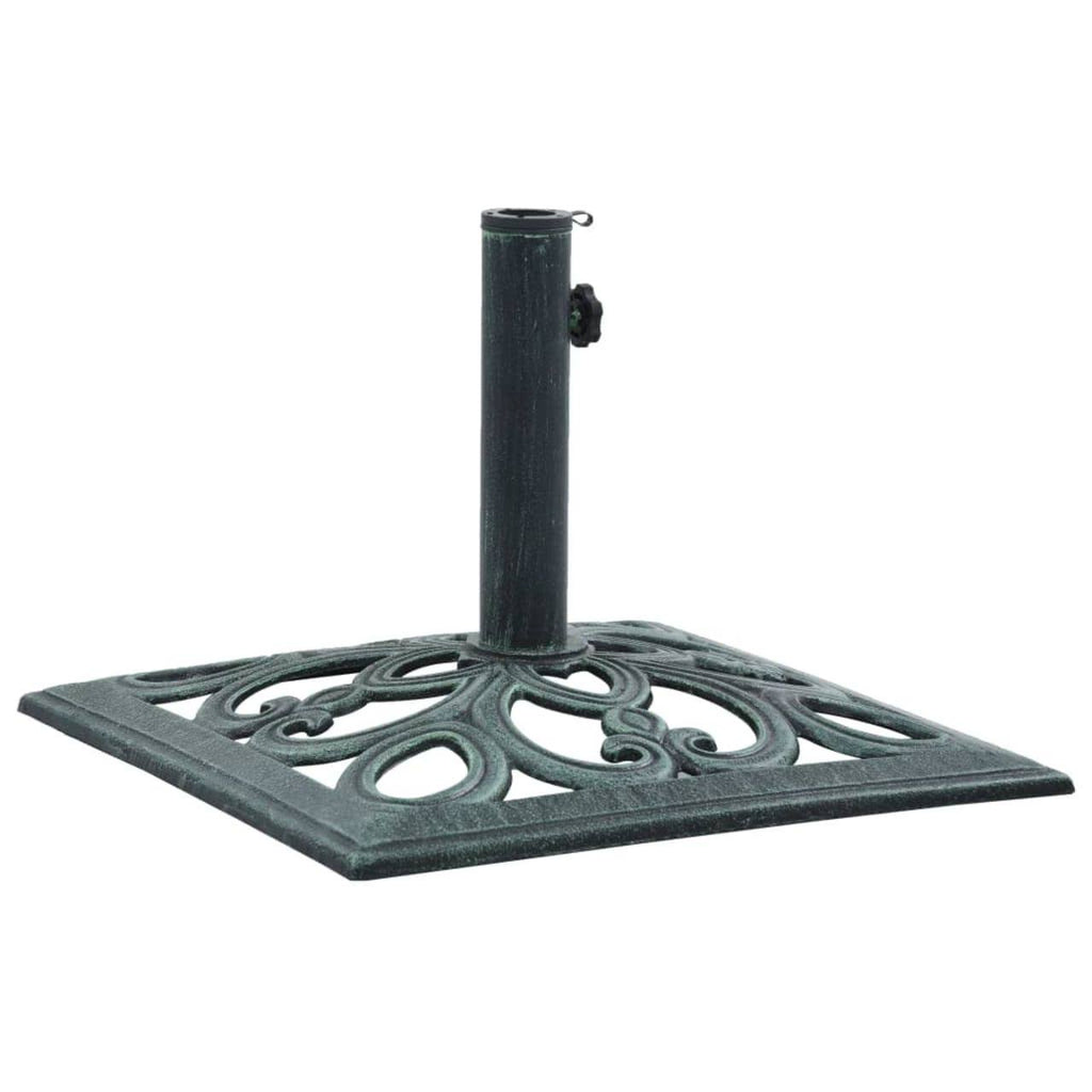 Green 26.5 lbs Cast Iron Umbrella Base U4669