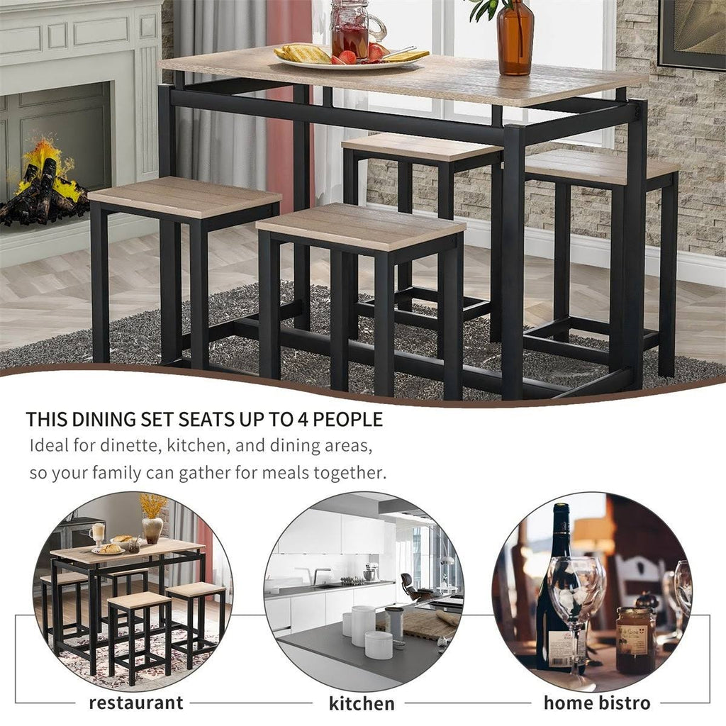 5-Piece Kitchen Counter Height Dining Set F926