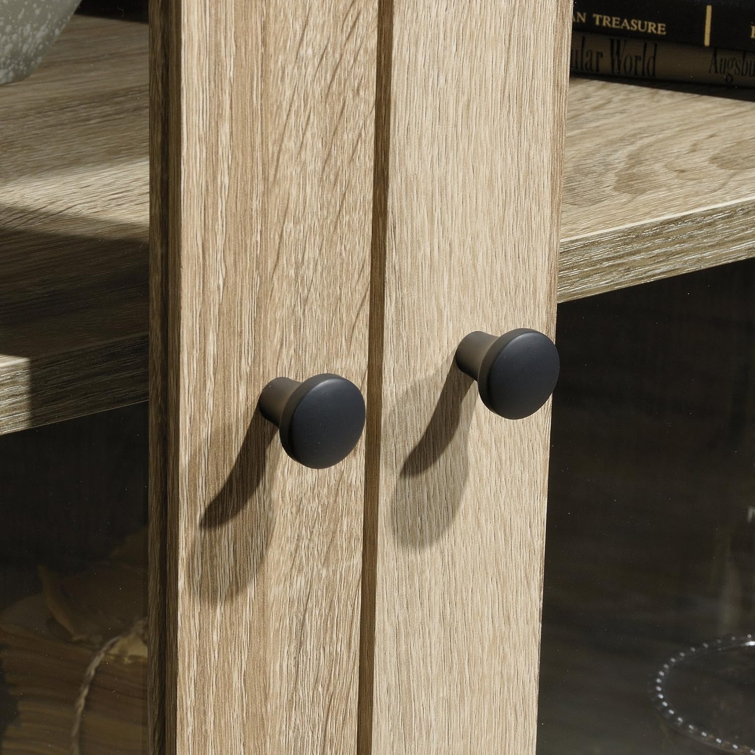 Charter Oak Finish Display Cabinet U163066