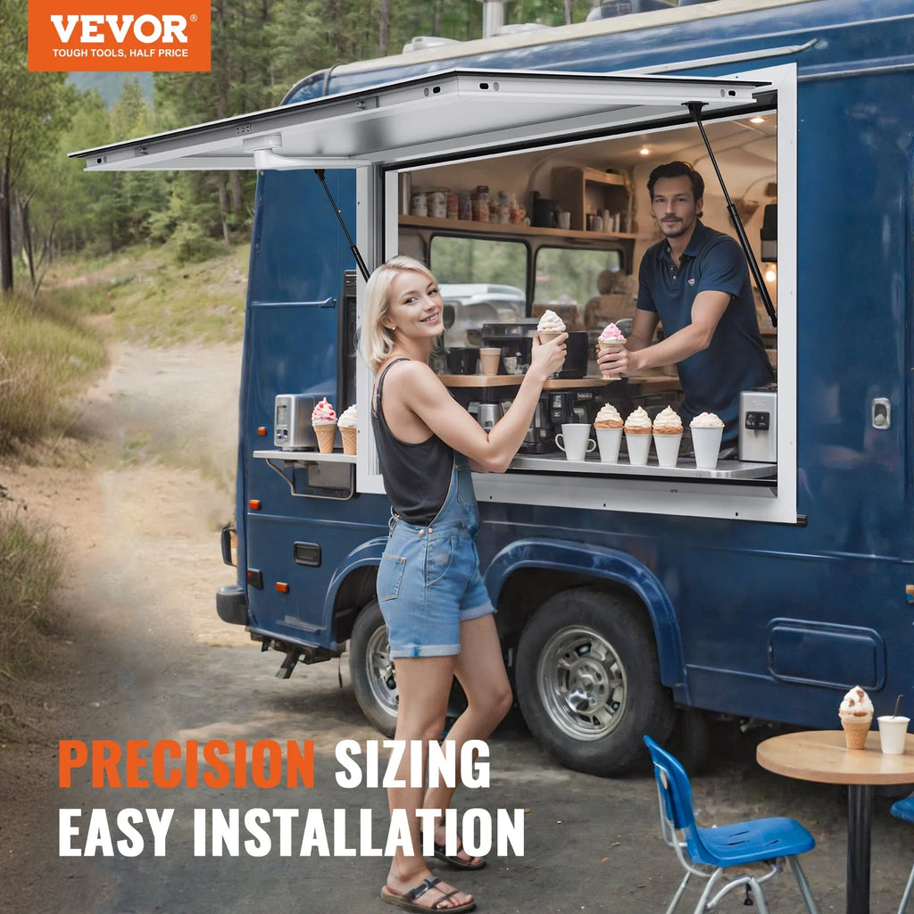 Concession Stand Serving Window Food Truck Awning X67098