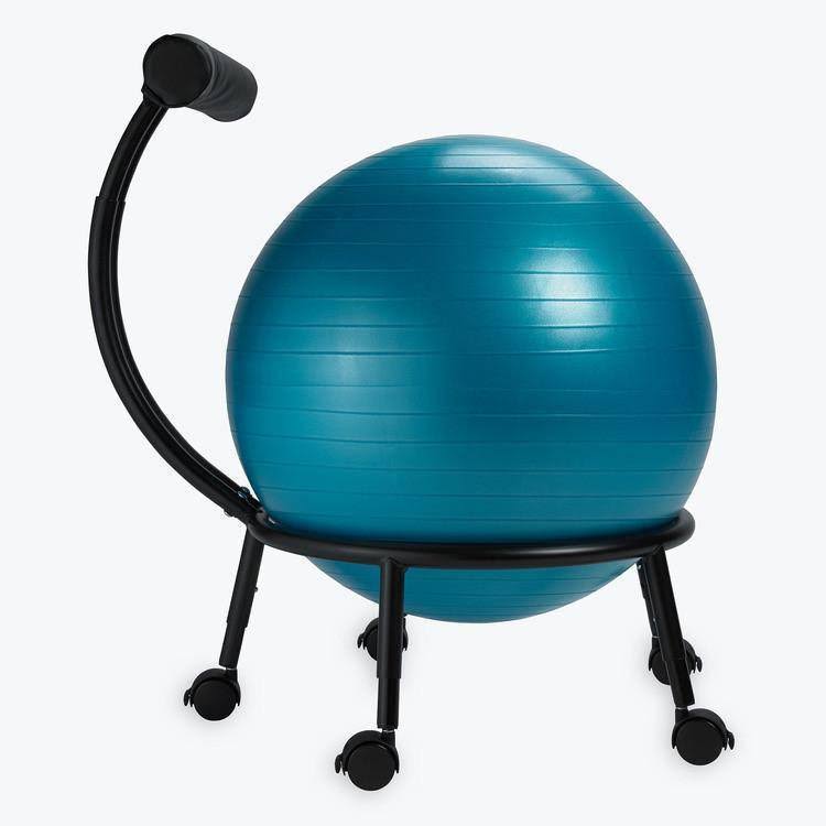 Black Yoga Balance Ball Chair Q1094