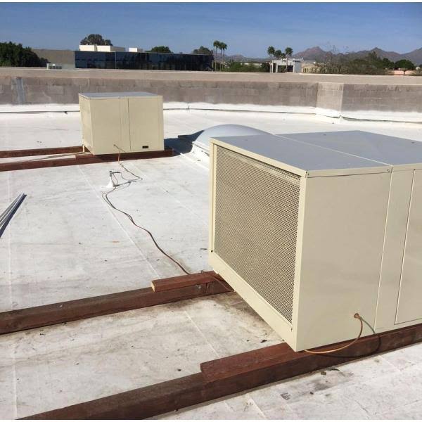 4,800 CFM 115 V Down-Draft Rigid Roof/Side EVAP Cooler for 18 in. ducts D359124