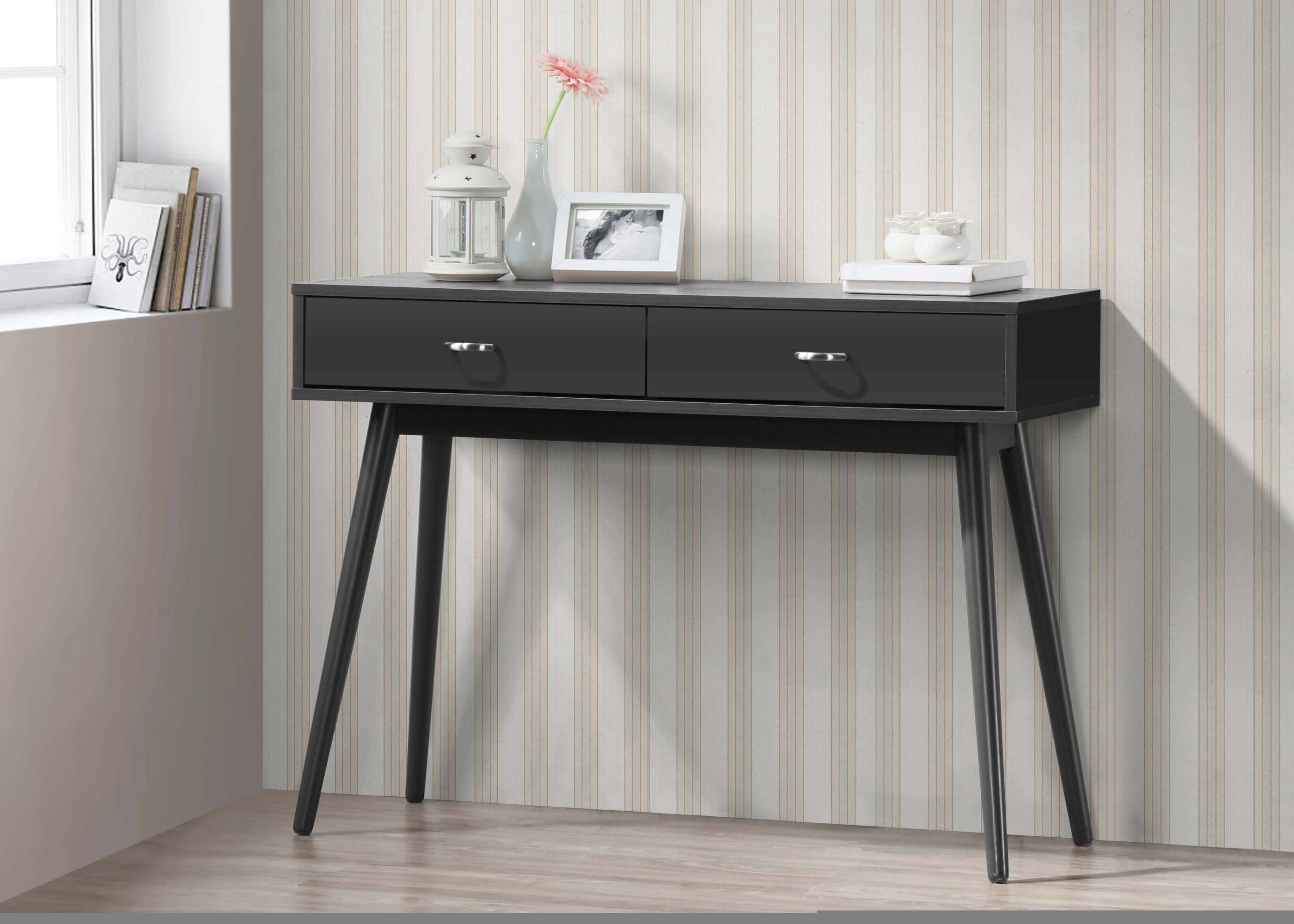 Black Midcentury Desk K6233