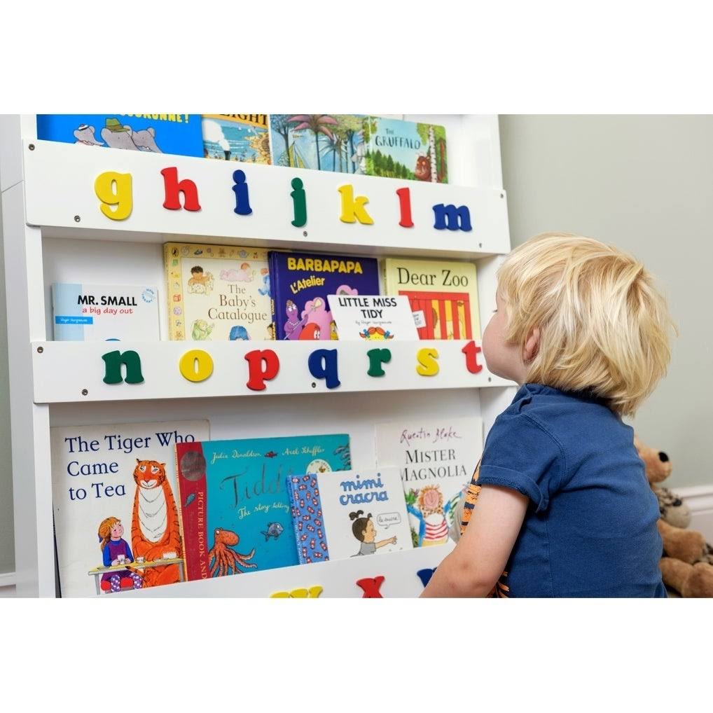 White Kid&s Bookshelf W5005