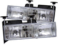 Chrome Crystal Glass Headlight C679292