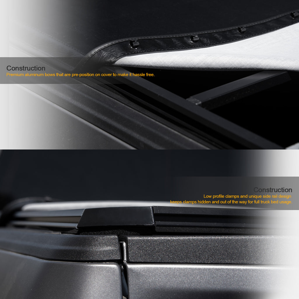 Tonneau Cover with Truck Bed LED Lights T553951