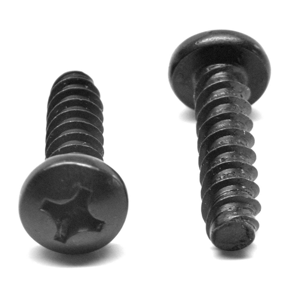 32 x 5/16 Sheet Metal Screw Phillips Pan Head Type B Low Carbon Steel Black Oxide L29791