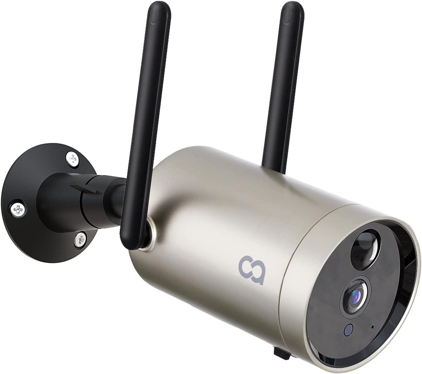 Wireless Solar Powered 1080P Outdoor Security Camera with Night Vision H445095
