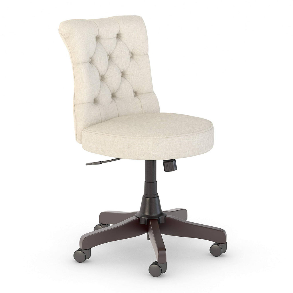 Cream Fabric Tufted Office Chair M96531