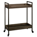 Smoked Oak Cart V641297