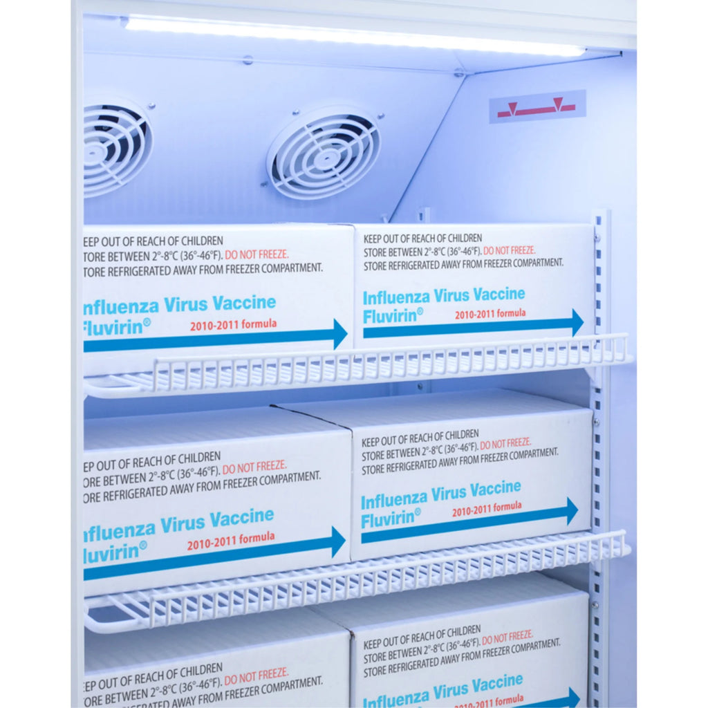 Pharma-Vac stacked vaccine refrigerator/freezer combination P102621