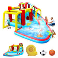 7 in1 Inflatable Water Park Bouncer with Splash Pool F9017
