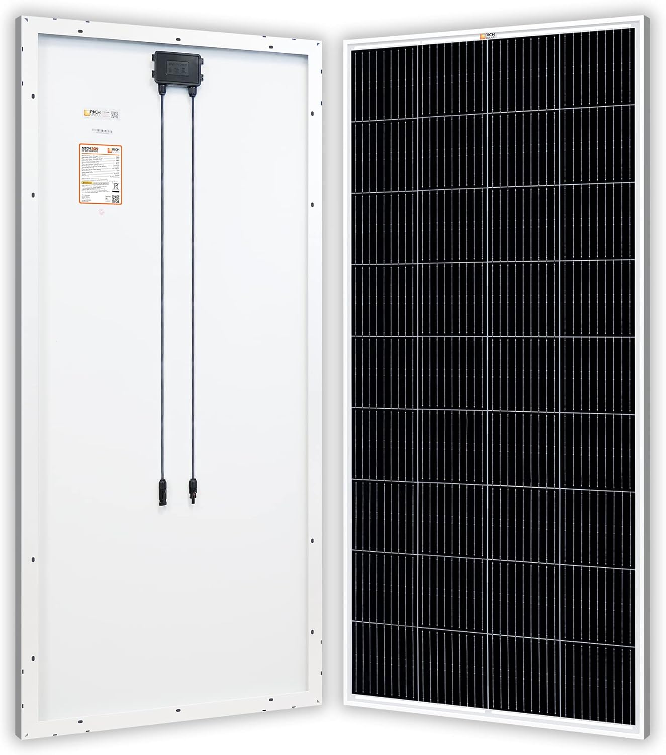200 Watt 12 Volt Monocrystalline Solar Panel H7157