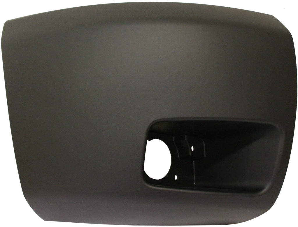 RH Primed Face Bar Cap with Fog Light Hole E37048