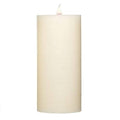 Ivory Flameless LED Pillar Candle W417