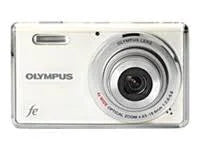 Pure White 12.0 MP Compact Digital Camera D7728