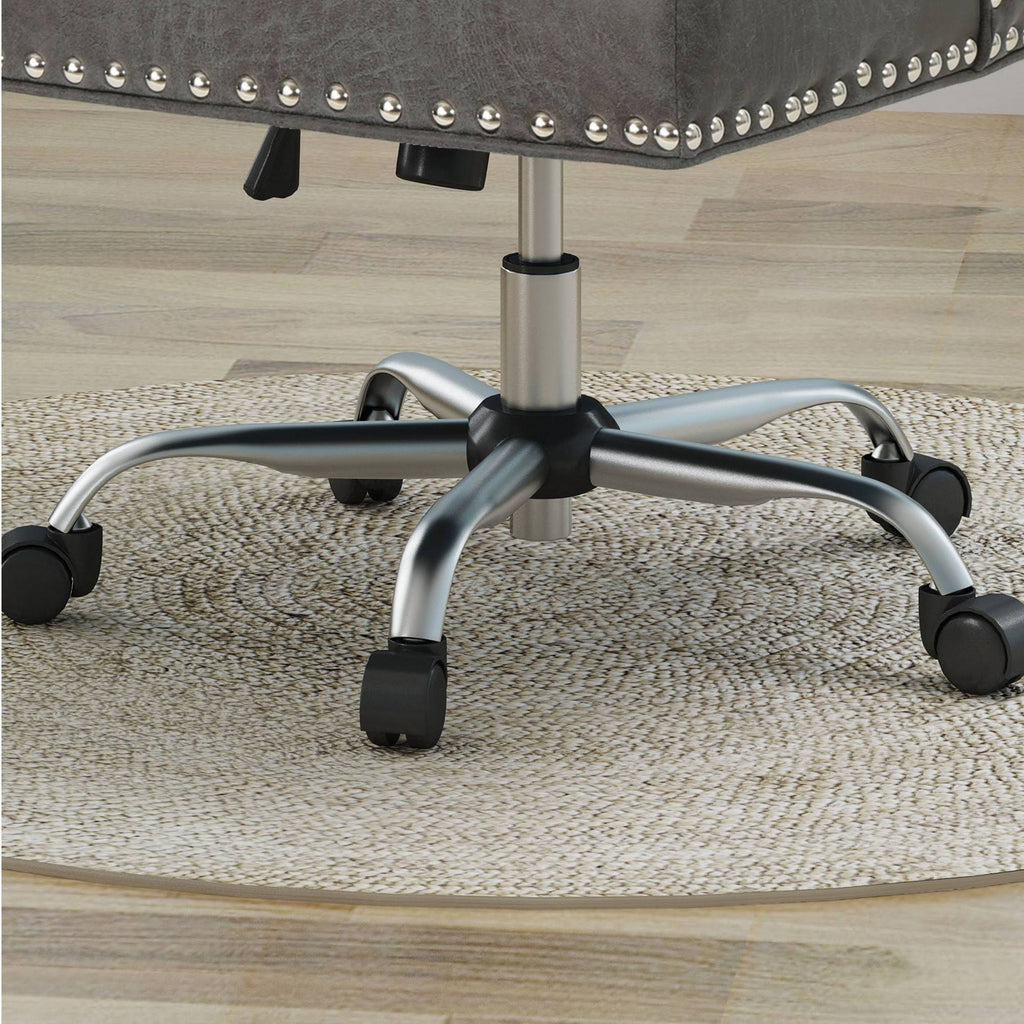 Slate Microfiber Desk Chair M2730