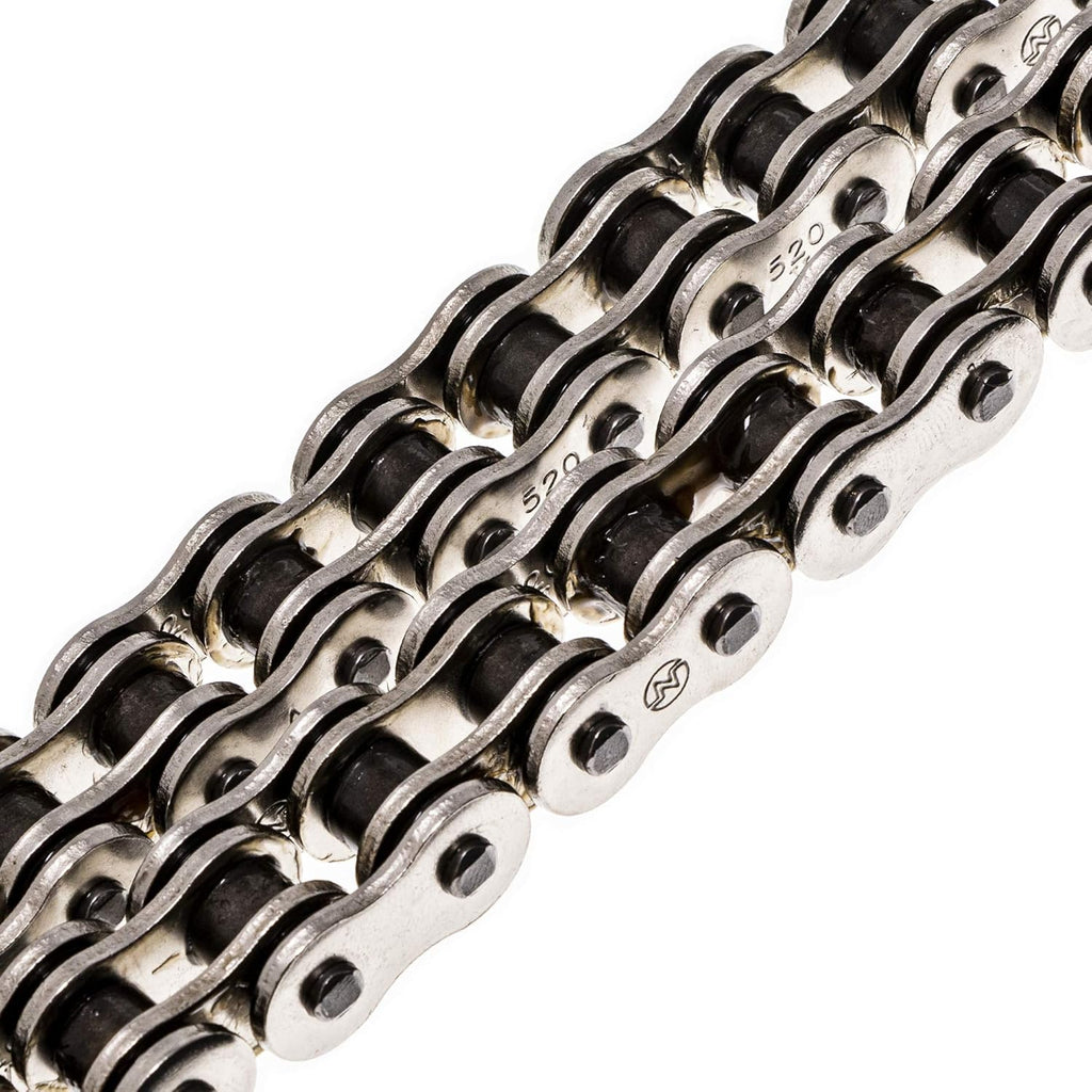 Drive Sprocket Chain Combo 520NZ Standard 114 Links Pack of 2 M298436