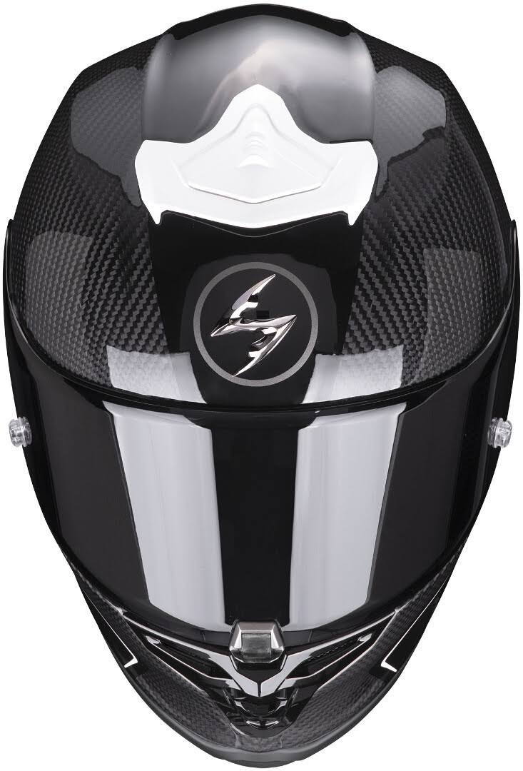 Black White Carbon Motorcycle Helmet M4591
